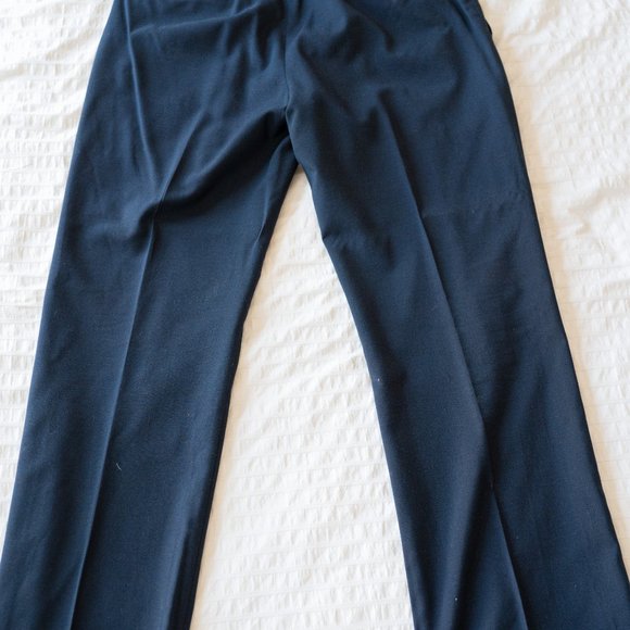 Banana Republic Dress Pants Dark Blue Size 34/32 - Picture 7 of 9
